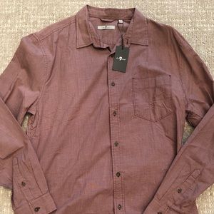 7 For All Mankind button down shirt XL NWT